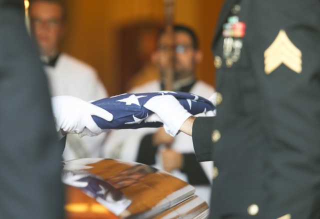 Chaplain (Capt.) Emil J. Kapaun is welcomed home with honors and remembered during several public and private ceremonies throughout Wichita and Pilsen Kan., Sept. 25-29, 2021. In March, the Defense POW/MIA Accounting Agency identified Kapaun&#39;s remains, who previously served with the 3rd Battalion, 8th Cavalry Regiment, 1st Cavalry Division during the Korean War. He was posthumously awarded the Medal of Honor in 2013 for his actions overseas. 