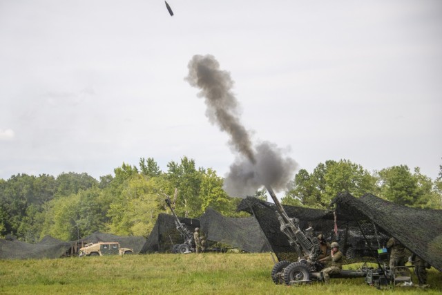 101st Airborne Field Artillery Soldiers test JLTV to carry ammo, tow Howitzers