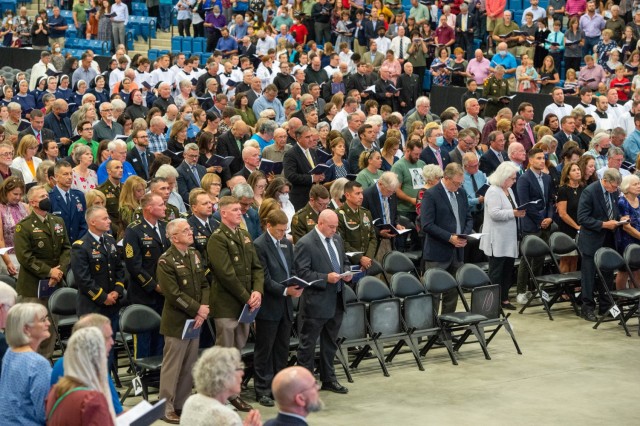 Chaplain (Capt.) Emil J. Kapaun is welcomed home with honors and remembered during several public and private ceremonies throughout Wichita and Pilsen Kan., Sept. 25-29, 2021. In March, the Defense POW/MIA Accounting Agency identified Kapaun&#39;s remains, who previously served with the 3rd Battalion, 8th Cavalry Regiment, 1st Cavalry Division during the Korean War. He was posthumously awarded the Medal of Honor in 2013 for his actions overseas. 