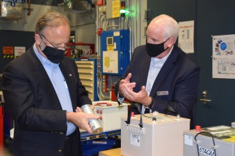 Army Energy Leader visits Detroit Arsenal, tours world class labs