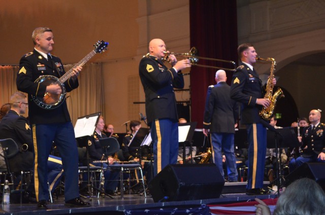 The German-American Friendship concert was hosted at the Fruchthalle Oct. 3. This is a longstanding partner between U.S. Army Garrison Rheinland-Pfalz and the city of Kaiserslautern.
