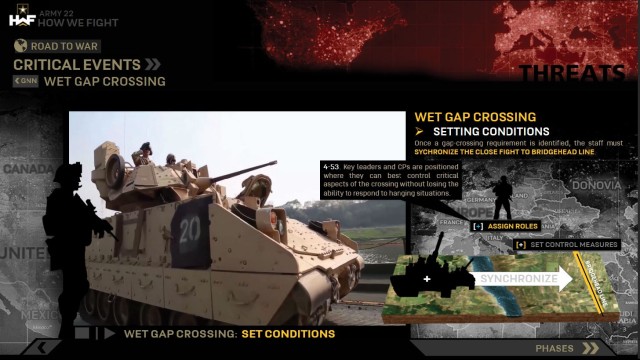 &#34;Army 22 How We Fight Wet-Gap Crossing&#34; screenshot