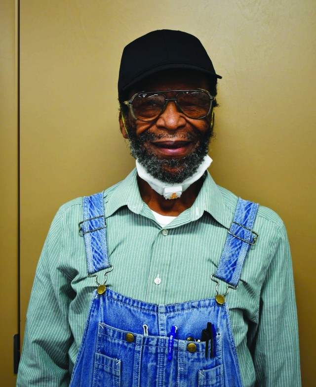 Edmond McClinton, a supply technician for Pine Bluff Arsenal's Directorate of Ammunition Operations, poses for a photo recently. McClinton has 50-plus years of government service.