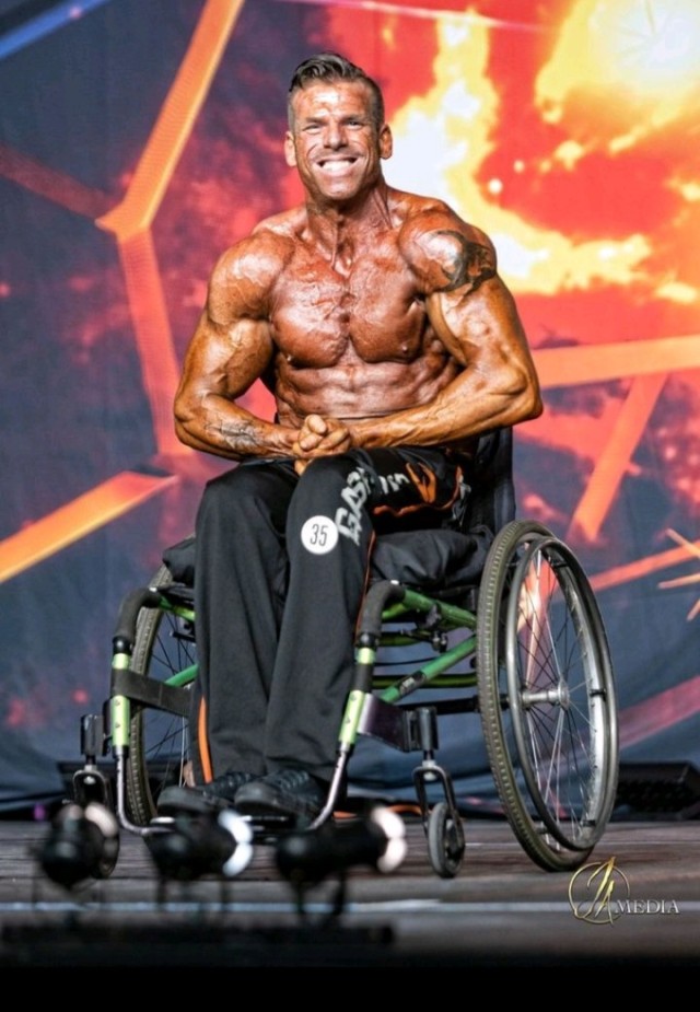 Red River Army Depot team member Chad McCrary is one of eight worldwide qualifiers for the Wheelchair Olympia in the Mr. Olympia competition. The competition is set for October 7-10, 2021 in Orlando, Florida. 