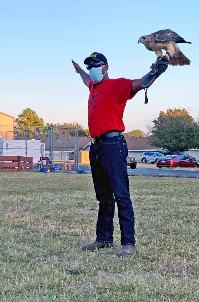 Tulsa District Corps of Engineer knowledge management specialist and general falconer, Greg Thompson met with a Tulsa BSA all-girl troop 918 this week to share the art of falconry.  The group of scouts was treated to a presentation by Thompson and...