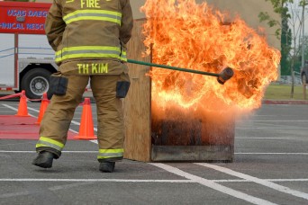Bringing the heat: USAG Daegu brings community together during Fire Safety Month