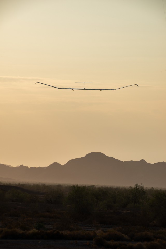 In 2010, the Zephyr unmanned aircraft stayed aloft for two straight weeks high above U.S. Army Yuma Proving Ground (YPG), setting a world record. In 2018, an upgraded Zephyr returned to YPG and shattered its previous record, flying continuously for 25 days, 23 hours, and 57 minutes in YPG’s vast air space at altitudes far higher than normally achieved by commercial airplanes.

This year, the same aircraft used in 2018 returned to YPG, albeit with some differences. The Zephyr crew labored at YPG since late last year utilizing test flight vehicles constructed at 30% scale of the actual Zephyr and an instrumented full-sized aircraft that flew 18 days over YPG collecting data prior to the most recent record-setting flight.