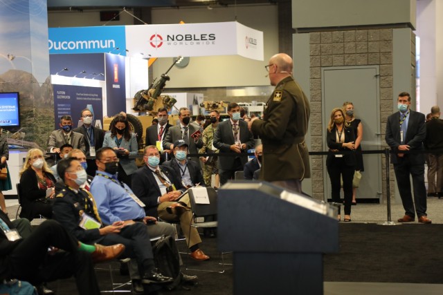 The Army Rapid Capabilities and Critical Technologies Office led a Warrior’s Corner presentation on Monday, Oct. 11, during the opening day of the Association of the United States Army’s Annual Meeting and Symposium. LTG Neil Thurgood provided...