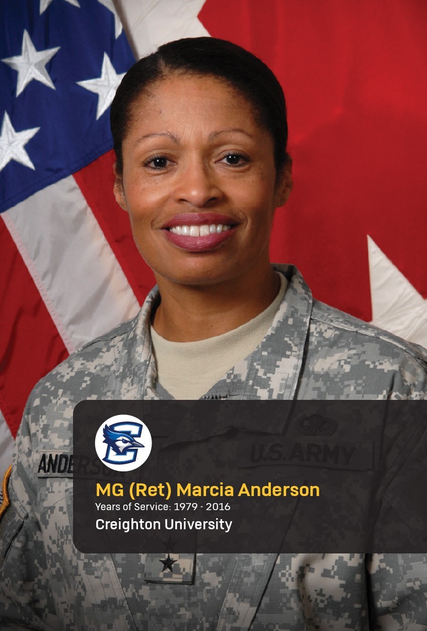 Maj. Gen. (Ret.)  Marcia Anderson
