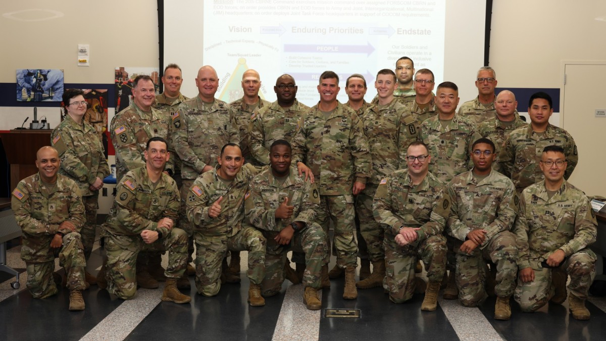 20th CBRNE Command Unit Ministry Teams meet on Aberdeen Proving Ground ...