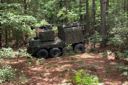 Project Origin robotic vehicles join JRTC rotation in historic