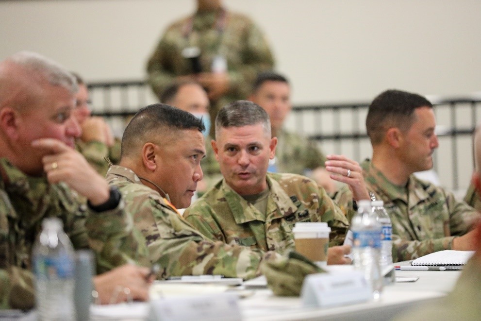 11th ECAB Soldiers meet First Army commanding general Article The