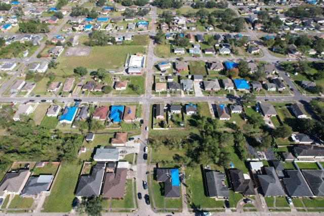 The U.S. Army Corps of Engineers installed its final blue roof Monday in New Orleans, Louisiana, as part of Operation Blue Roof emergency response for Hurricane Ida.

In total, USACE installed more than 33,600 blue roofs across 25 parishes in support of the state of Louisiana and the Federal Emergency Management Agency. “I’m so proud to say we’ve installed our final blue roof and provided temporary relief to so many in need,” said USACE Hurricane Ida Response Team Commander Col. Zachary Miller. “We know survivors in southern Louisiana still have a long way to go to recover, but we were honored to play a small role in helping so many in their recovery efforts.”