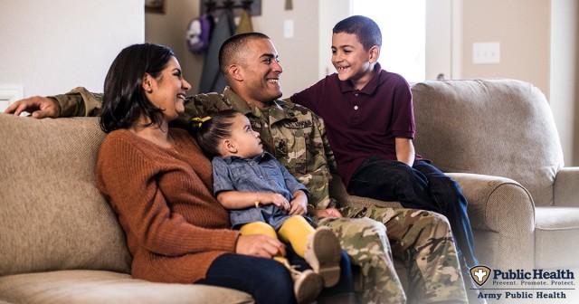 Healthy family interactions are one of the ways to improve resiliency and connectedness. These healthy interactions within the family unit can reinforce trust, communication and confidence between one another. (U.S. Army photo illustration by Graham Snodgrass)