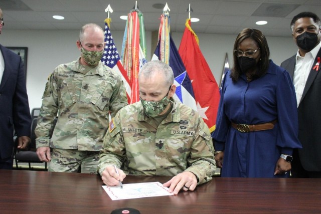 Signing the pledge