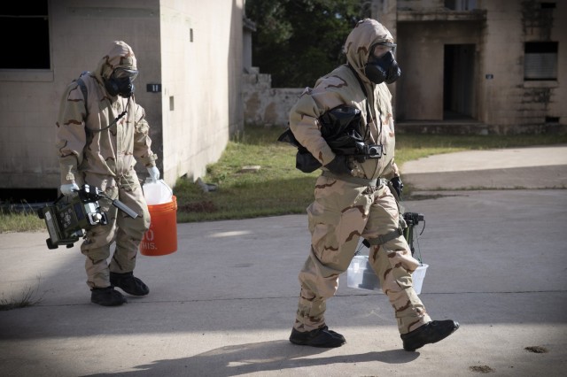 Soldiers, Airmen, Marines test new chemical agent detection systems at Ft. Hood
