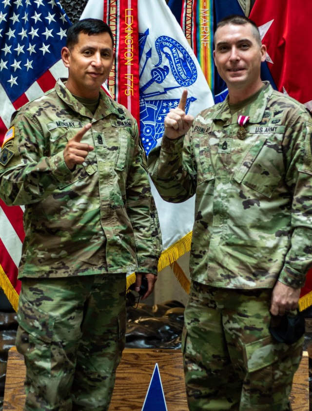 1st Cavalry Division Career Counselor top in the Corps    