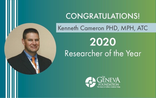 Kenneth Cameron Awarded Researcher of the Year