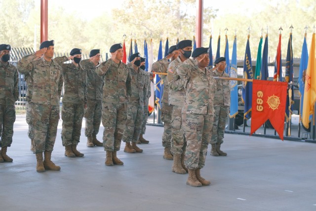 689th Rapid Port Opening Element welcomes new commander during change of command ceremony