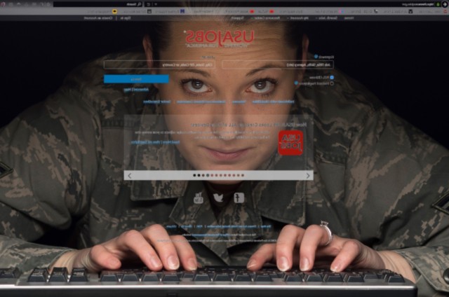 The search for a federal job and creation of a solid resume can easily be attained with a little preparation and training. (U.S. Air Force photo illustration by Justin Connaher)
