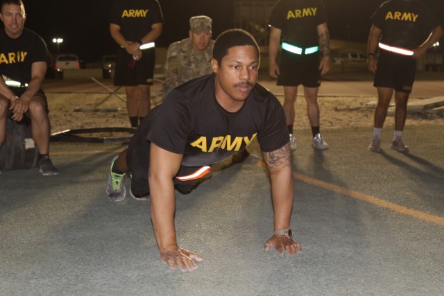 Soldiers from the 111th Theater Engineer Brigade stationed on Camp Buehring and Camp Arifjan, Kuwait had the opportunity to compete in the Quarterly 111th Engineer Brigade Best Warrior Competition (BWC) on Wednesday, October 8, 2021.
...