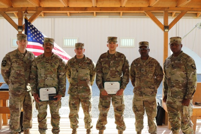 Soldiers from the 111th Theater Engineer Brigade stationed on Camp Buehring and Camp Arifjan, Kuwait had the opportunity to compete in the Quarterly 111th Engineer Brigade Best Warrior Competition (BWC) on Wednesday, October 8, 2021.
...