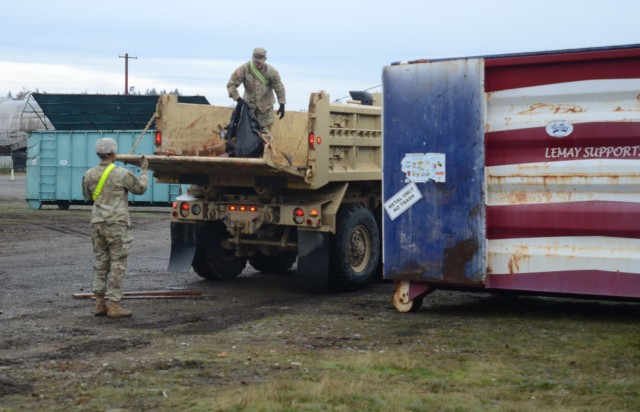 Soldiers remove more than 139 tons of trash from JBLM 