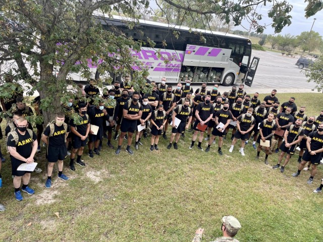 Graduating class 001-22 of the Basic Leader Course (BLC) at Camp Ashland, Nebraska, was the first group of Soldiers to complete the leadership course entirely in person since March 2020, due to COVID-19 putting a temporary pause on in-person...