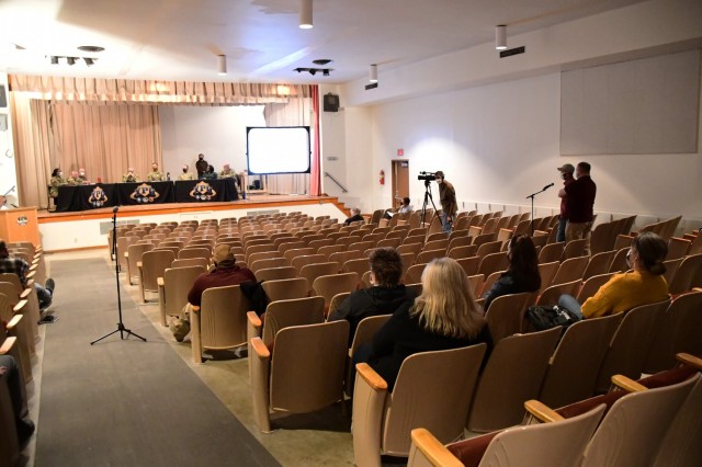 U.S. Army Yuma Proving Ground (YPG) Commander Col. Patrick McFall, Yuma Test Center Commander Lt. Col. Alicia Johnson, and other senior leaders hosted a panel discussion about vaccine mandates for interested members of the workforce at YPG’s...