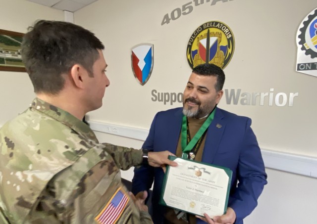 405th AFSB recognizes top performers supporting Operation Allies Welcome, more