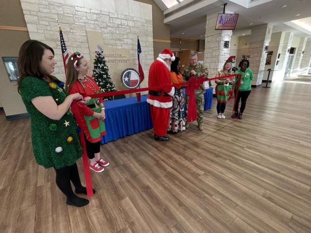 Ribbon cutting