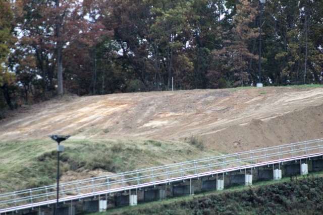The top of the snowtubing hill is shown Oct. 28, 2021, at Whitetail Ridge Ski Area at Fort McCoy, Wis. The hill received a landscaping upgrade in late summer/early fall at Fort McCoy to improve the recreational experience at the hill and the ski...