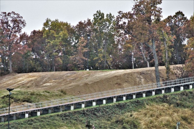 The top of the snowtubing hill is shown Oct. 28, 2021, at Whitetail Ridge Ski Area at Fort McCoy, Wis. The hill received a landscaping upgrade in late summer/early fall at Fort McCoy to improve the recreational experience at the hill and the ski...