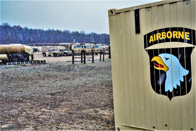 Soldiers with the 1st Squadron, 32nd Cavalry Regiment "Bandits" train Nov. 12, 2021, at a Fort McCoy, Wis., range as part of Operation Lethal Bastogne. The Soldiers had completed support for Operation Allies Welcome with Task Force McCoy and then...