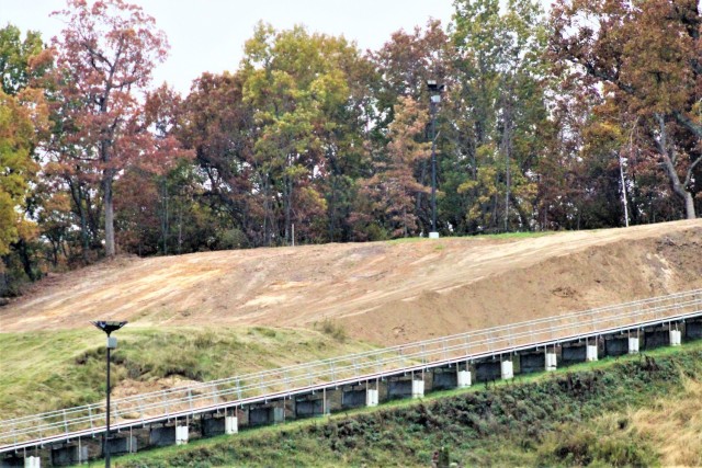 The top of the snowtubing hill is shown Oct. 28, 2021, at Whitetail Ridge Ski Area at Fort McCoy, Wis. The hill received a landscaping upgrade in late summer/early fall at Fort McCoy to improve the recreational experience at the hill and the ski...