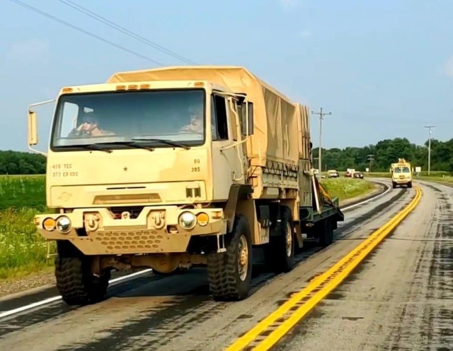 Training operations are shown Aug. 4, 2021, at Fort McCoy, Wis., in preparation for the 78th Training Division Combat Support Training Exercise. Thousands of military members trained at Fort McCoy overall in fiscal year 2021 for weekend, extended...