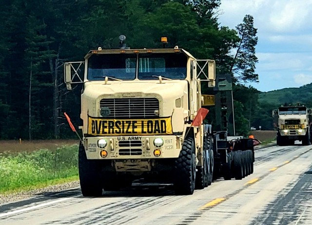 Training operations are shown July 9, 2021, at Fort McCoy, Wis. Thousands of military members trained at Fort McCoy in 2021 for weekend, extended combat, exercise, and institutional training events. Fort McCoy's motto is to be the “Total Force...