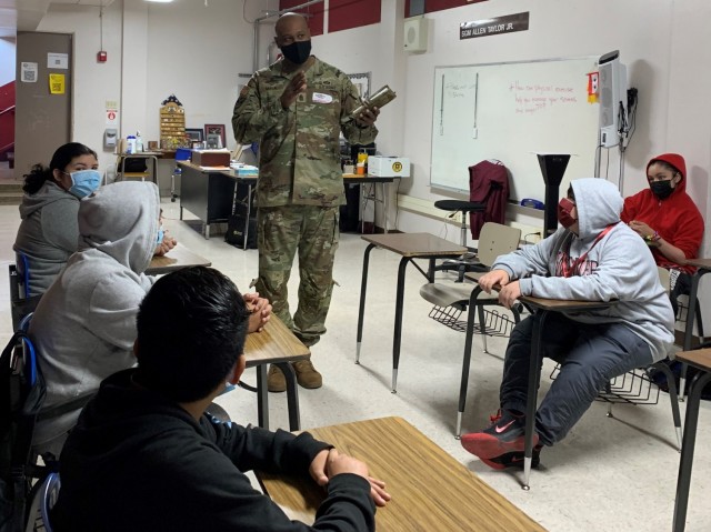 IMCOM Sergeant Major inspires youth