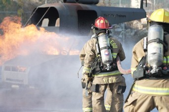 USAG Daegu firefighters enhance life-saving partnerships with joint  training 