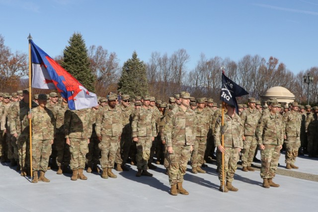 Virginia Guard task force begins federal active duty for Africa mission