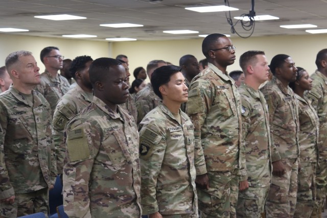 Task Force Phoenix hosts intense Equal Opportunity Leader course at Camp Buehring, Kuwait