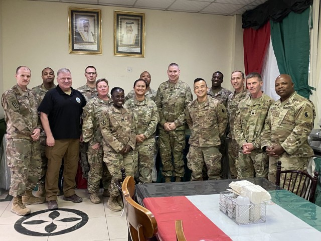 Army IG Sergeant major visits USARCENT