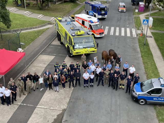 The United States Army Garrison Emergency Services Directorate in Wiesbaden and their partners in the host nation are hosting the second annual First Responders Day in August 2021. The event is an opportunity to thank the community for their support.