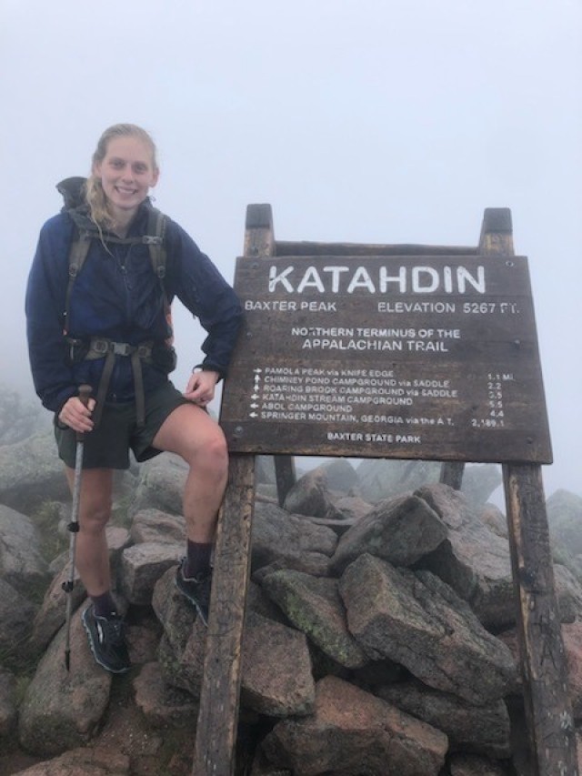 Staff Sgt. Bridgette Johnson, 313th Airlift Squadron loadmaster at Joint Base Lewis-McChord, Washington, hikes the Appalachian National Scenic Trail, March 19 to June 30, 2021. The entire hike took her 134 days, approximately 20 miles per day....
