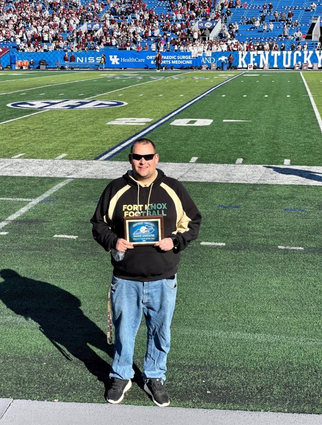 Fort Knox Eagles football head named District 2 Coach of the Year