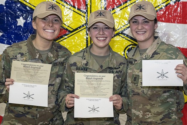 After 1,026 firsties received one of the 17 Army branches, they celebrated with their classmates on the accomplishment.