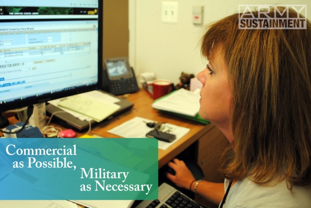 After working for 24 years in legacy
systems, Budget Analyst Cheryl Brophy now
processes actions in the GFEBS system.