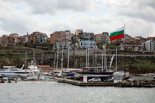 The port of Sozopol, Bulgaria during a wreath-dropping ceremony on December 6, 2021. Locals gather every year to celebrate St. Nicholas Day with a procession, wreath ceremony, and feast on traditional Bulgarian fish foods. Wreaths are tossed to honor the lives lost to the Black Sea. The U.S. is honored to continue our long-term cooperation with this strategic ally that continues to demonstrate leadership from the Black Sea region to the Balkans region. 