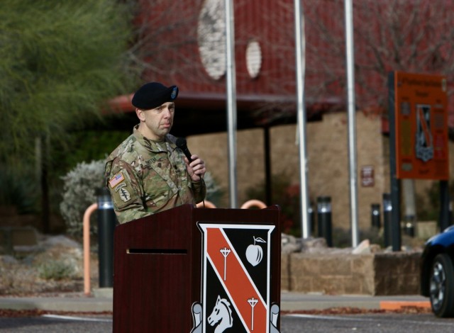 Alpha Company cases colors in first step of 40th ESB’s inactivation