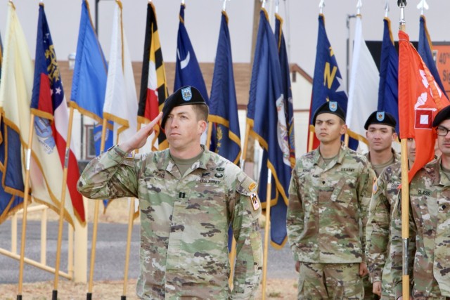 Alpha Company cases colors in first step of 40th ESB’s inactivation